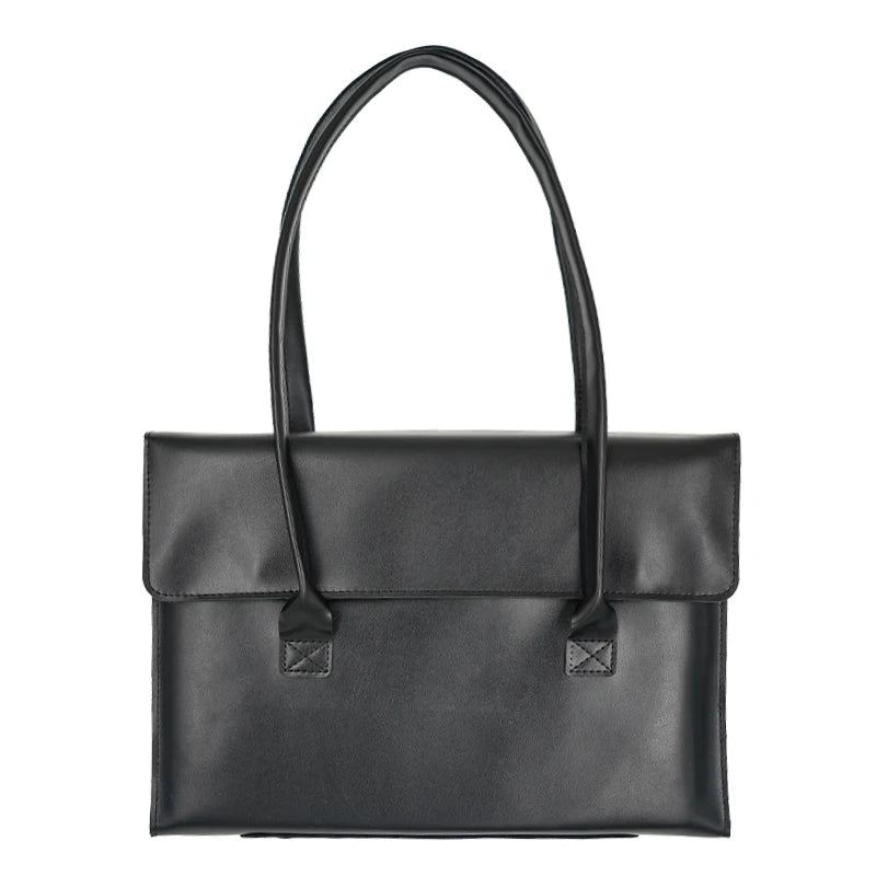 Laptoptasche aus PU-Leder für Damen – Stilvolle Schultertasche für Arbeit und Reisen