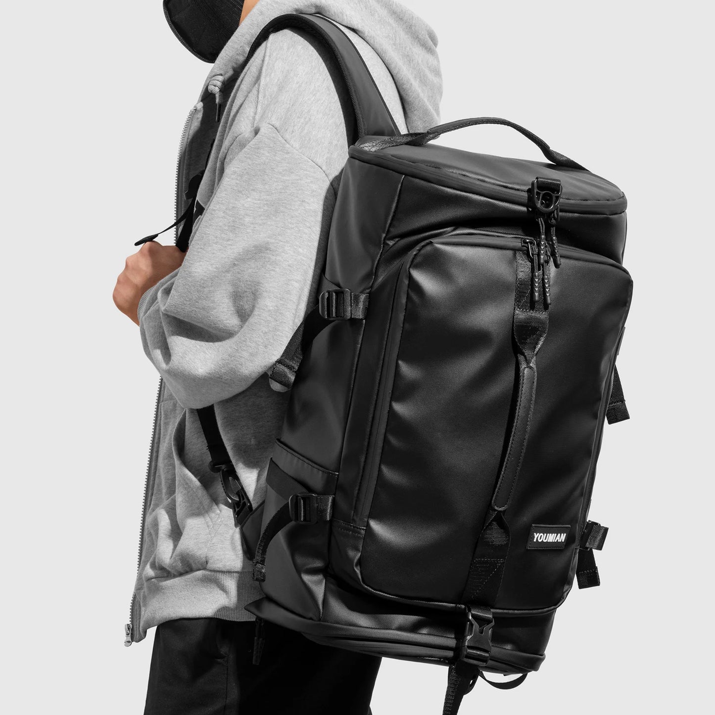 Hyrox Multifunctional Waterproof Backpack – Large Capacity Cycling, Motorcycle & Travel Bag