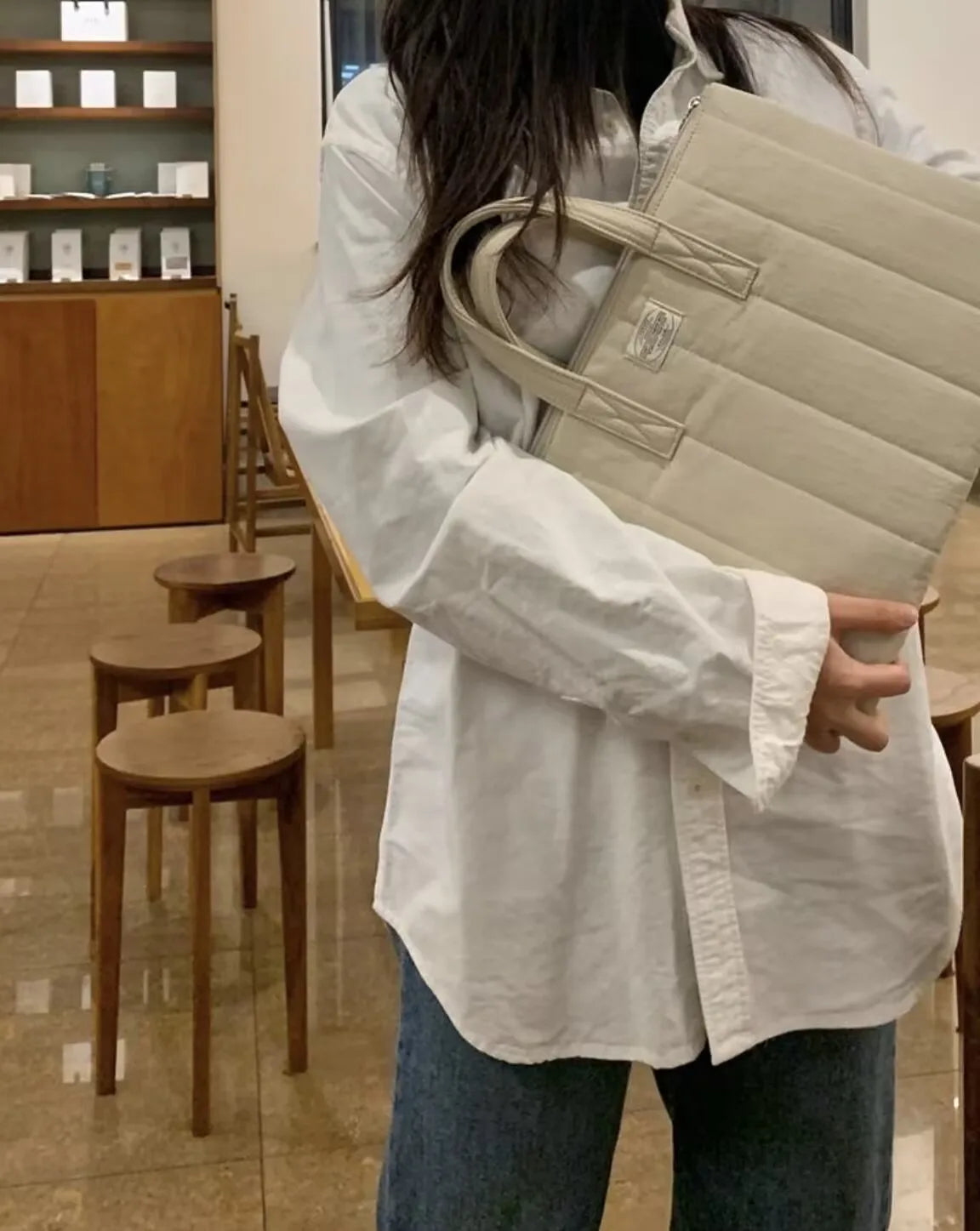 Niedliche, stoßfeste Laptop-Handtasche – Atmungsaktive Hülle mit großem Fassungsvermögen für 11–15 Zoll MacBook, iPad, Lenovo und Xiaomi