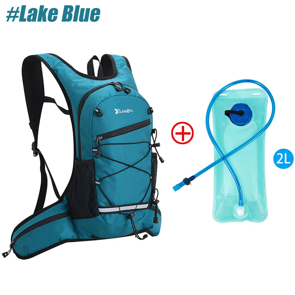 Atmungsaktive Trailrunning-Weste mit 500-ml-Wasserflasche – Leichter Trinkrucksack für Joggen, Radfahren und Marathons