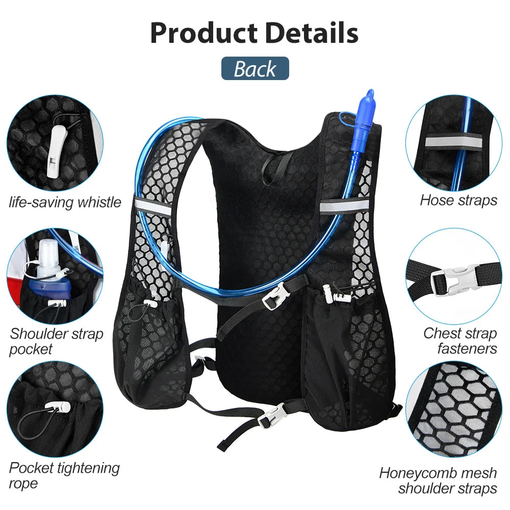 NEWBOLER Trinkweste – Leichtes Trailrunning- und Radsportpaket