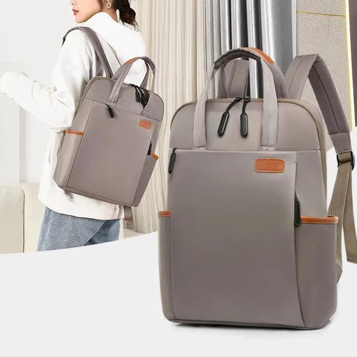 Fashion Waterproof Laptop Backpack for Women – Large Capacity & Versatile for Work, School & Travel