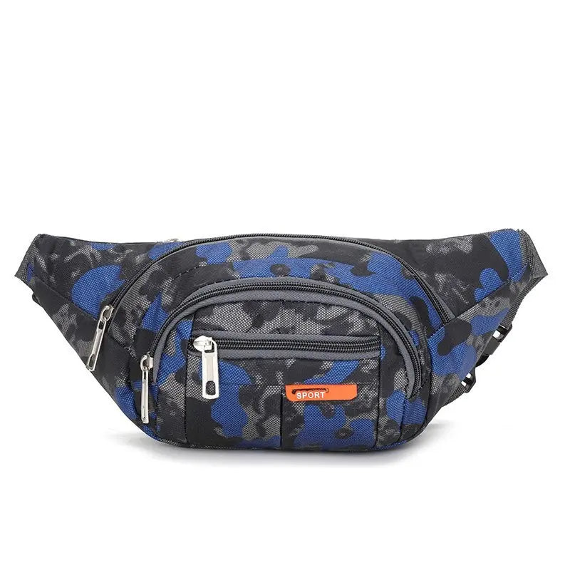Unisex Large Capacity Waist Bag Multifunctional Anti Splash Wear-resistant