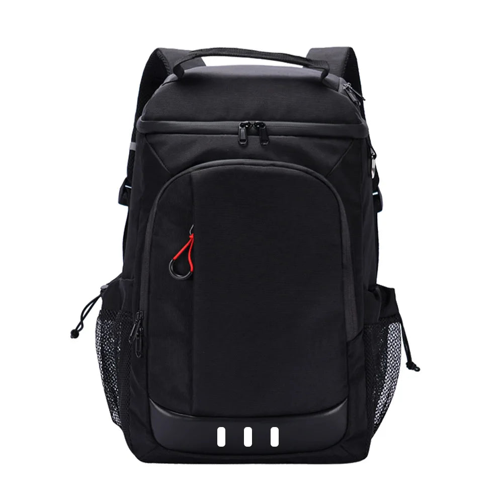 Isolierter Picknick-Kühlrucksack mit großem Fassungsvermögen – Auslaufsichere Thermo-Lunchtasche für Camping, Wandern und Mahlzeiten im Freien mit Flaschenöffner