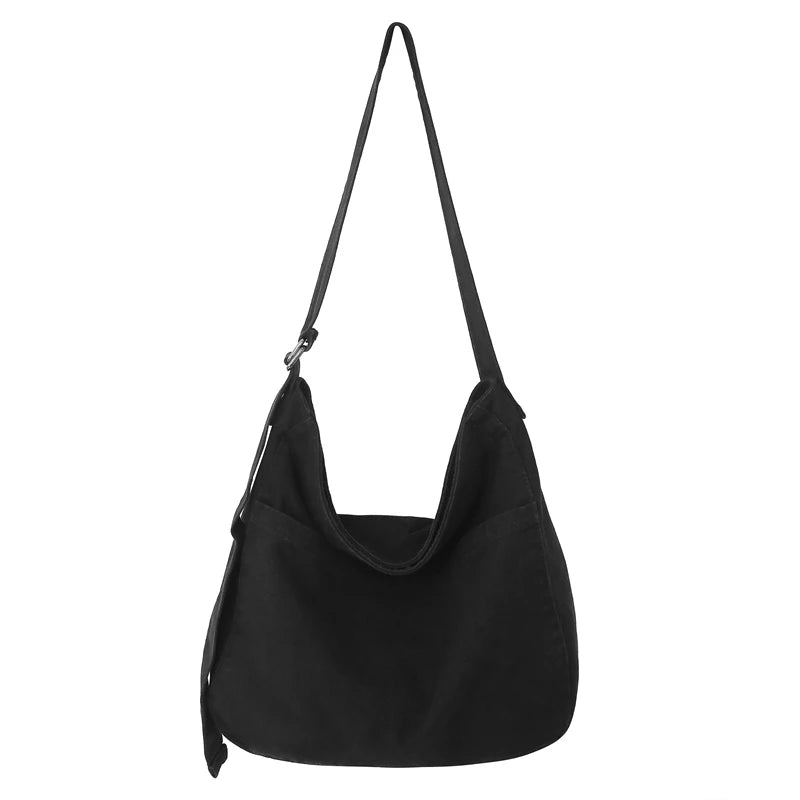 Lässige Umhängetasche aus Canvas für Damen – Schultertasche mit großem Fassungsvermögen für Reisen, Arbeit und den täglichen Gebrauch