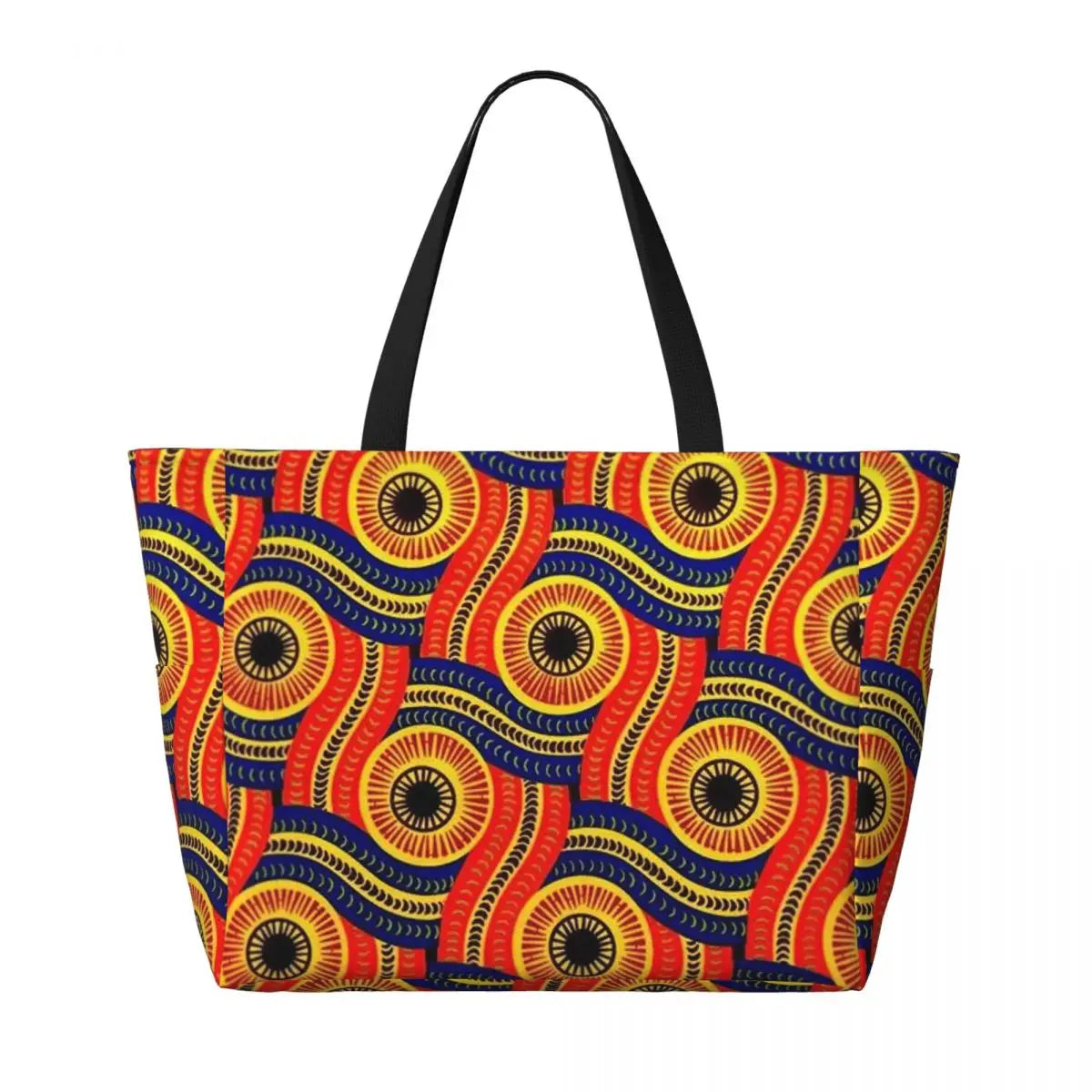 Große Reisetasche mit Ethno-Print für Damen – Individuelle Boho-Umhängetasche mit geräumigem Fassungsvermögen