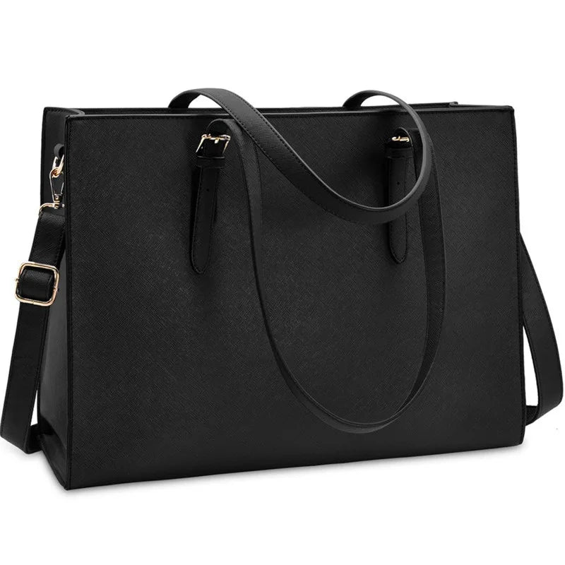 Laptoptaschen Cross-grained Damentasche Mehrschichtig Groß Einzel-Schulter