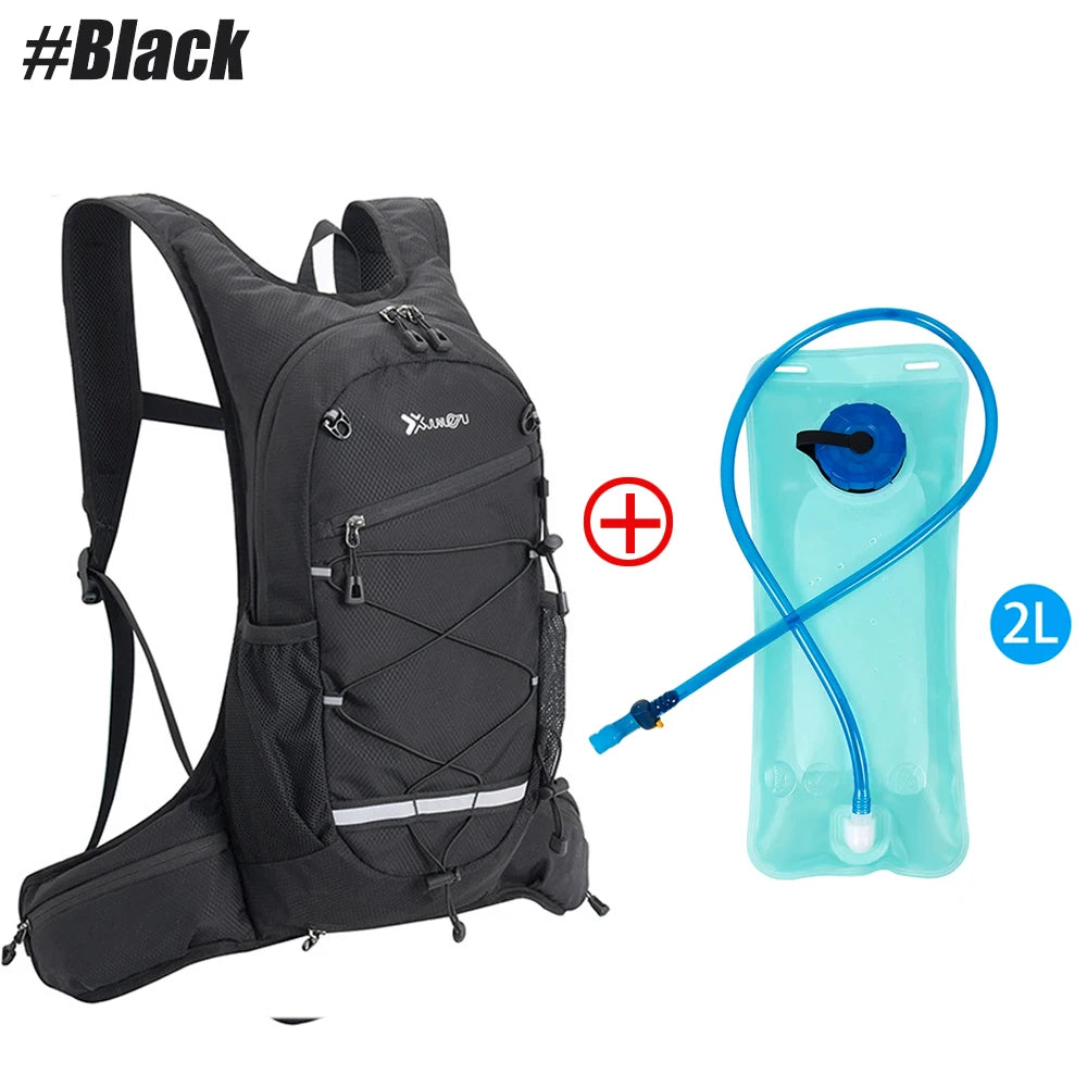 Atmungsaktive Trailrunning-Weste mit 500-ml-Wasserflasche – Leichter Trinkrucksack für Joggen, Radfahren und Marathons
