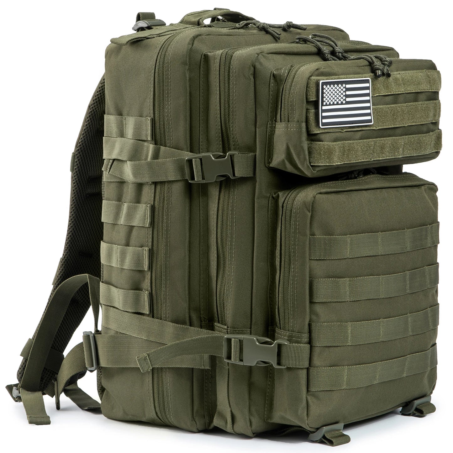 Taktischer Militärrucksack für Herren – Robuster Jagd-, Camping- und Wanderrucksack mit Molle-System