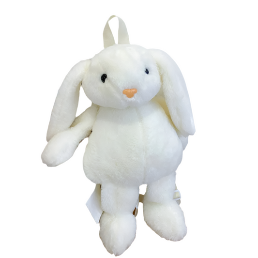 Cute Plush Rabbit Backpack – Small Cartoon Animal Shaped Shoulder Bag for Girls, Trendy Casual Daily Style