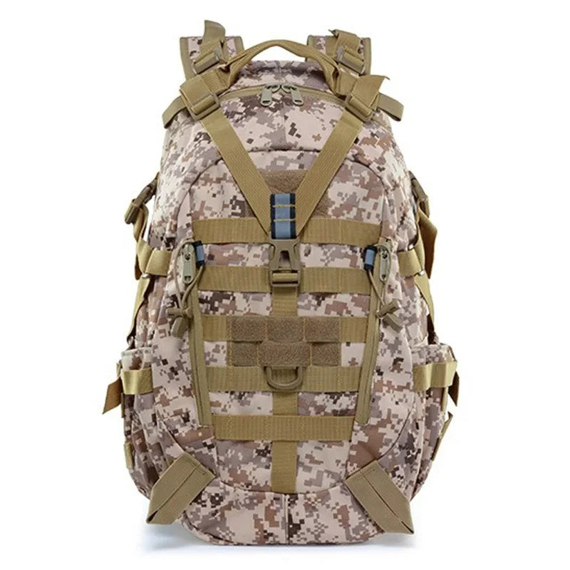 Taktischer Molle-Rucksack für Herren – Militärrucksack für Wandern, Reisen, Camping und Sport