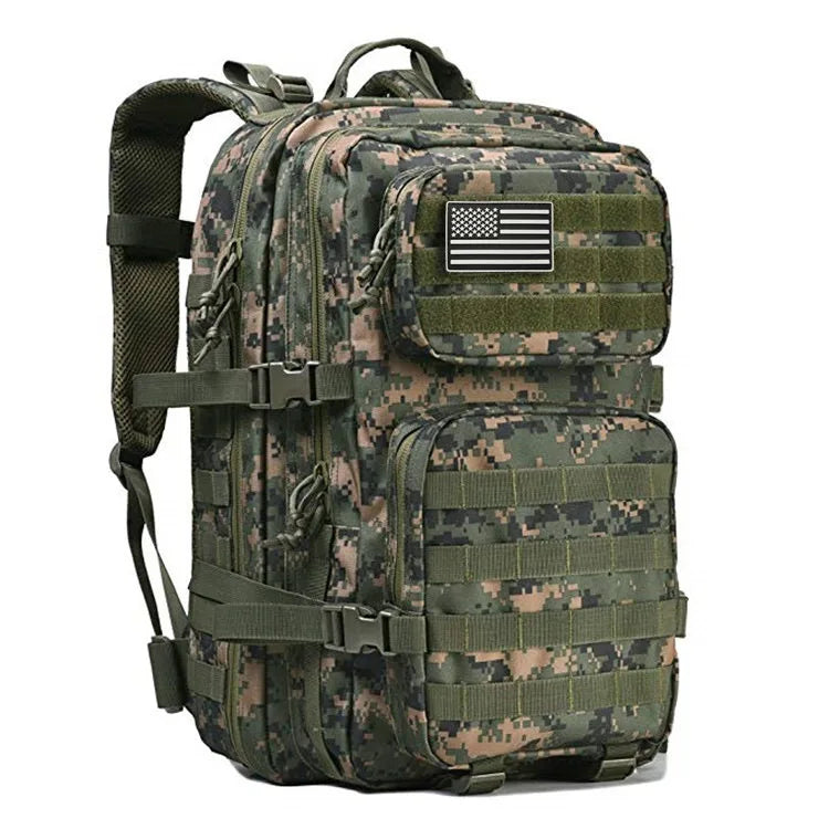 Militärischer taktischer Rucksack – 45L Outdoor-Rucksack für Wandern, Camping, Trekking &amp; Jagd