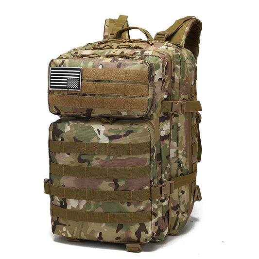 Militärischer taktischer Rucksack – 45L Outdoor-Rucksack für Wandern, Camping, Trekking &amp; Jagd