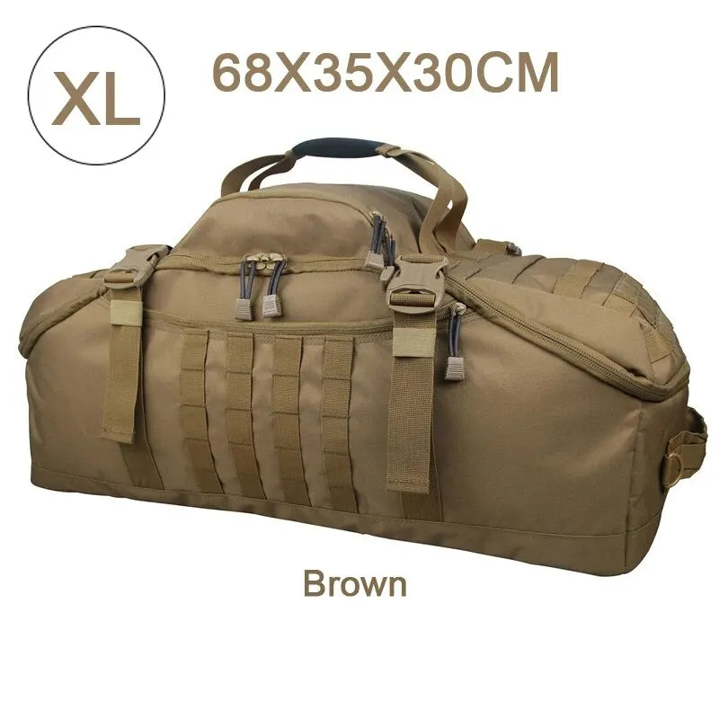 LQARMY Taktischer Reiserucksack 60L/80L – Wander-, Camping- und Reiserucksack für Herren