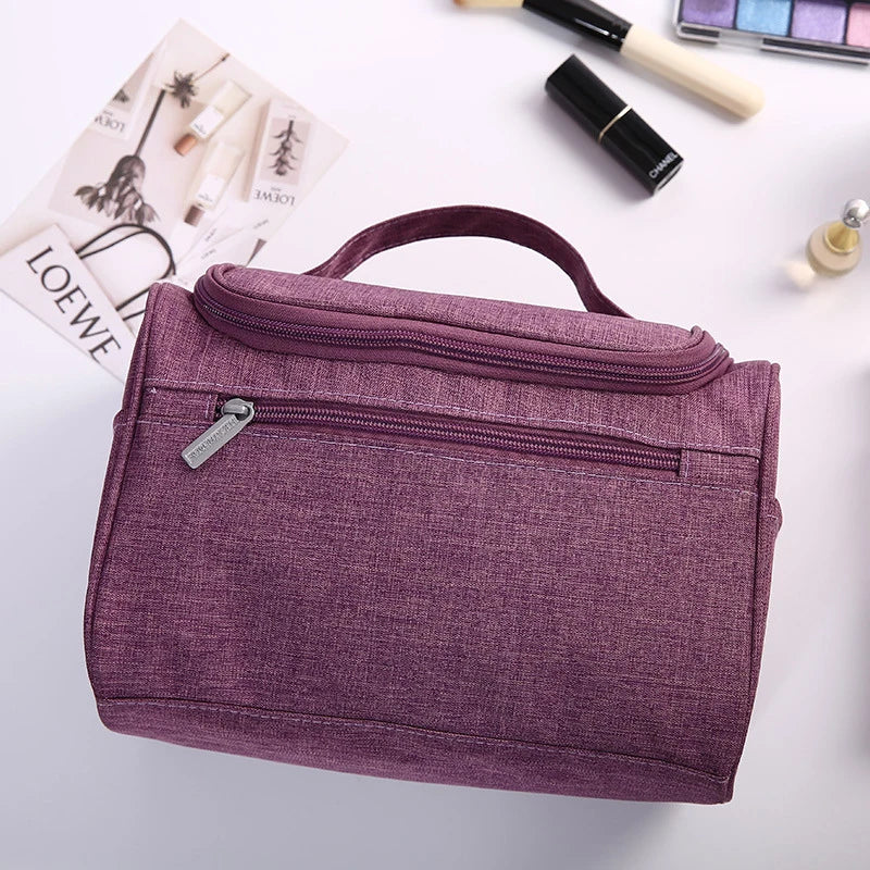 Hanging Travel Toiletry Bag – Portable Cosmetic & Makeup Organizer for Women & Men