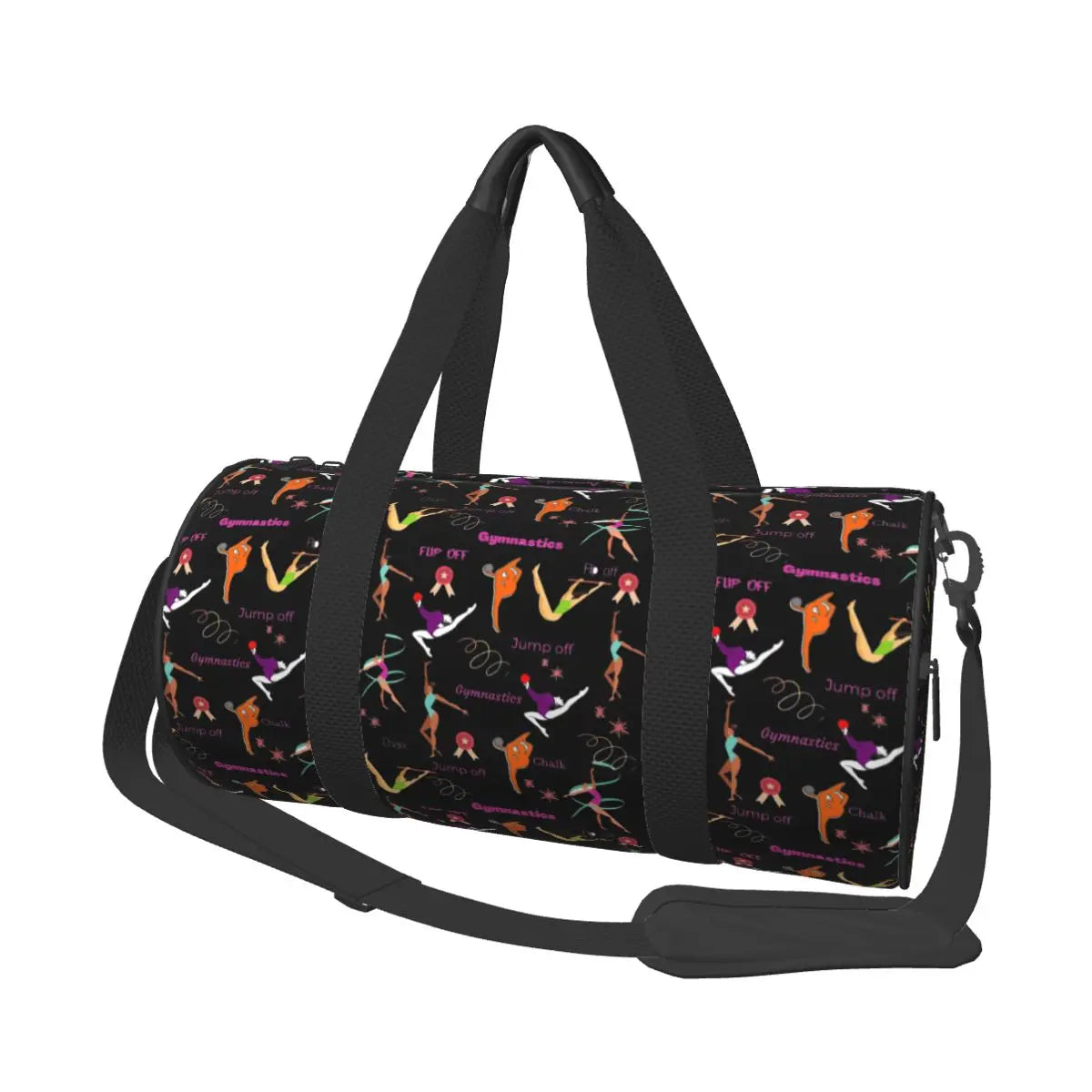 Girl Gymnastics Gym Bag Oxford Sports Bags Large Travel Design
