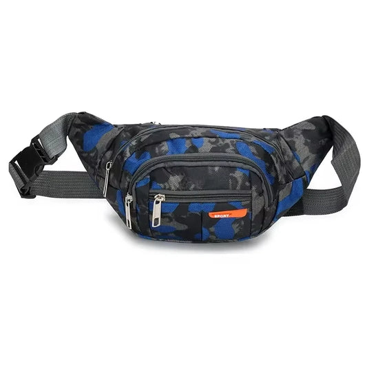 Unisex Large Capacity Waist Bag Multifunctional Anti Splash Wear-resistant