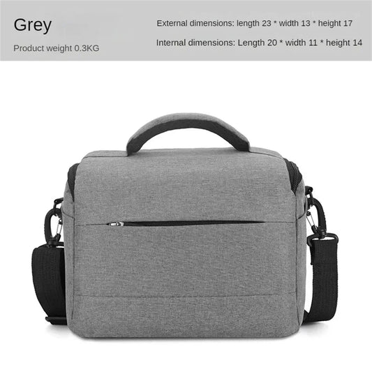 Tragbare DSLR-Kamera-Umhängetasche – Nylon-Umhängetasche für Sony-, Nikon-, Canon- und Panasonic-Geräte