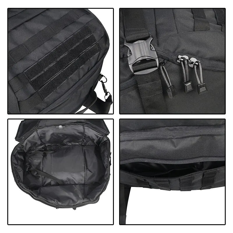 LQARMY Taktischer Reiserucksack 60L/80L – Wander-, Camping- und Reiserucksack für Herren