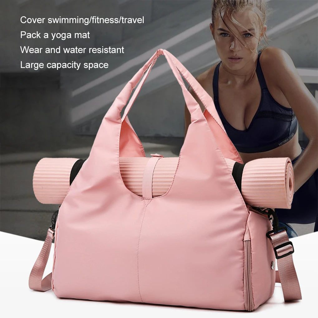Yoga Mat Bag Gym Fitness Handbags for Women Men Training Sport