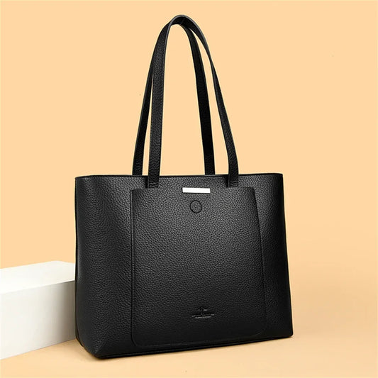 Genuine Soft Pu Leather Hand Bags Women Shoulder Bags