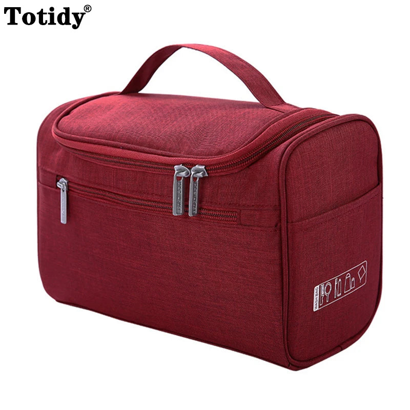 Hanging Travel Toiletry Bag – Portable Cosmetic & Makeup Organizer for Women & Men