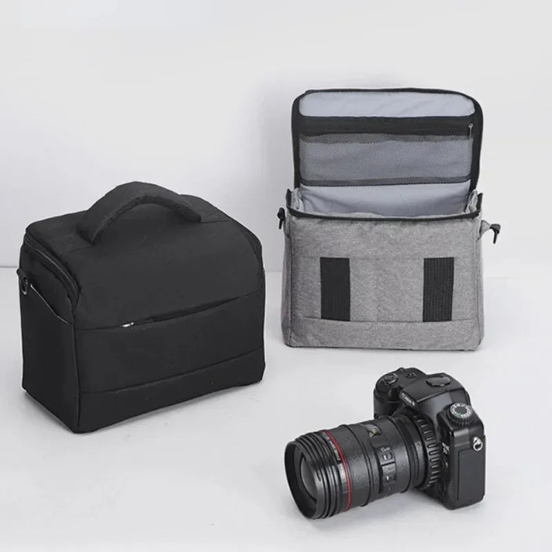 Tragbare DSLR-Kamera-Umhängetasche – Nylon-Umhängetasche für Sony-, Nikon-, Canon- und Panasonic-Geräte