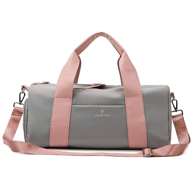 Sports Gym Handbag Women Fitness Swimming Training Bags Female Dance Yoga Mat