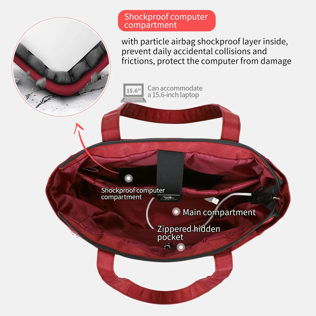 Tigernu Convertible Tote Rucksack für Damen – Multifunktionale Laptoptasche &amp; Schulhandtasche mit großem Fassungsvermögen | Stilvoll, schick &amp; sofort einsatzbereit