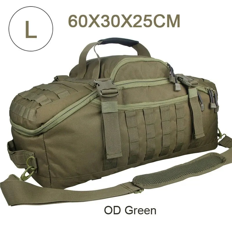 LQARMY Taktischer Reiserucksack 60L/80L – Wander-, Camping- und Reiserucksack für Herren
