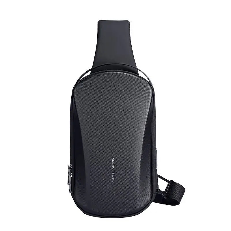 Mark Ryden Futuristischer Sling-Rucksack – Umhängetasche mit USB-Ladefunktion für Reisen und den täglichen Gebrauch