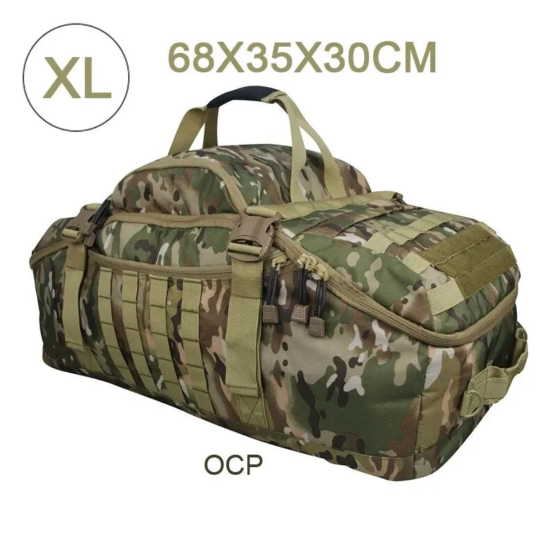 LQARMY Taktischer Reiserucksack 60L/80L – Wander-, Camping- und Reiserucksack für Herren