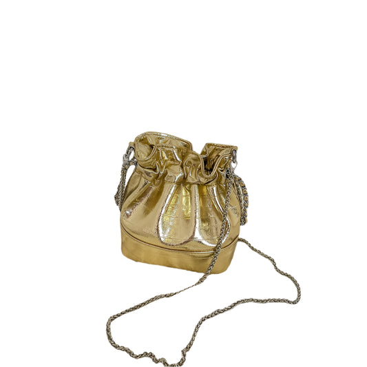 Gold- und Silberfarbene Umhängetasche für Damen – Designer-inspirierte Modehandtasche und Geldbörse