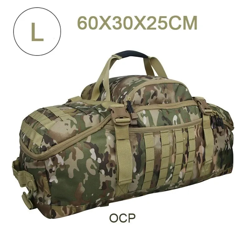 LQARMY Taktischer Reiserucksack 60L/80L – Wander-, Camping- und Reiserucksack für Herren