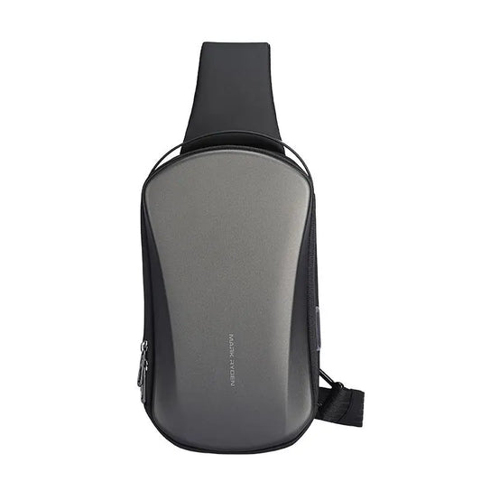 Mark Ryden Futuristischer Sling-Rucksack – Umhängetasche mit USB-Ladefunktion für Reisen und den täglichen Gebrauch
