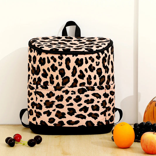 Insulated Cooler Backpack for Women  – Large Waterproof Thermal Lunch Bag, Leakproof Nylon Design, Portable for Travel & Cans