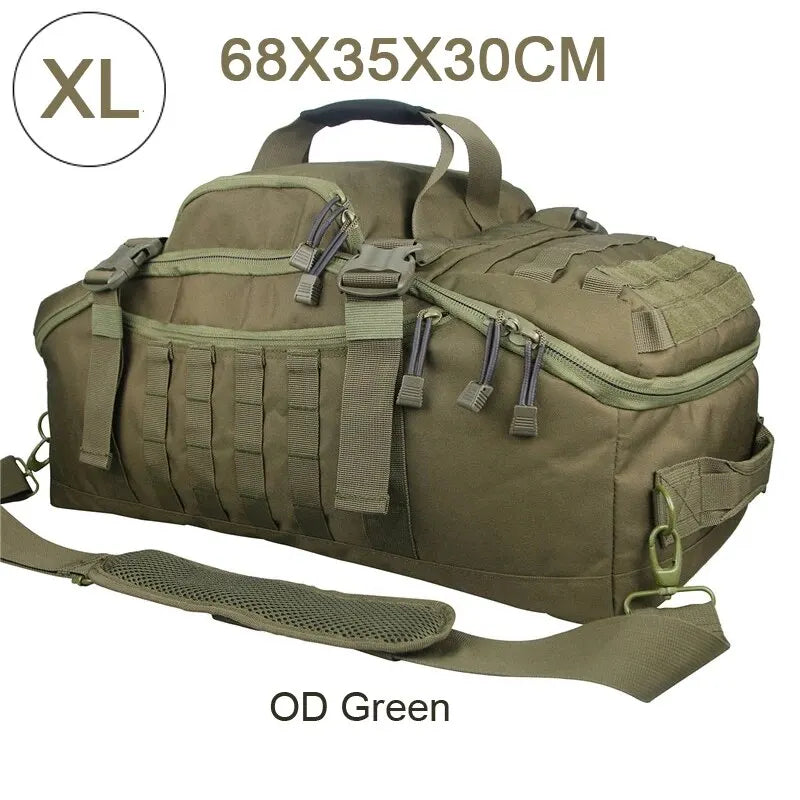 LQARMY Taktischer Reiserucksack 60L/80L – Wander-, Camping- und Reiserucksack für Herren