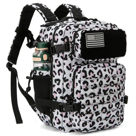 25L Leopard Molle Rucksack – Taktisch, Fitnessstudio, Schule &amp; Outdoor