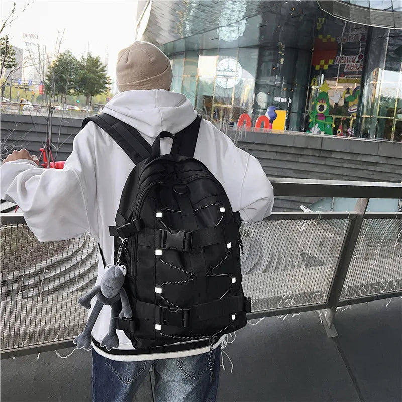 Skateboard Backpack – Cool School Bag for Men & Women