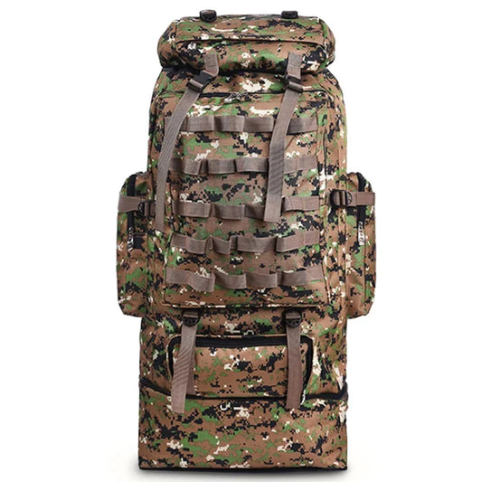 100L Tactical Backpack for Hiking, Camping, and Travel – Molle Bag