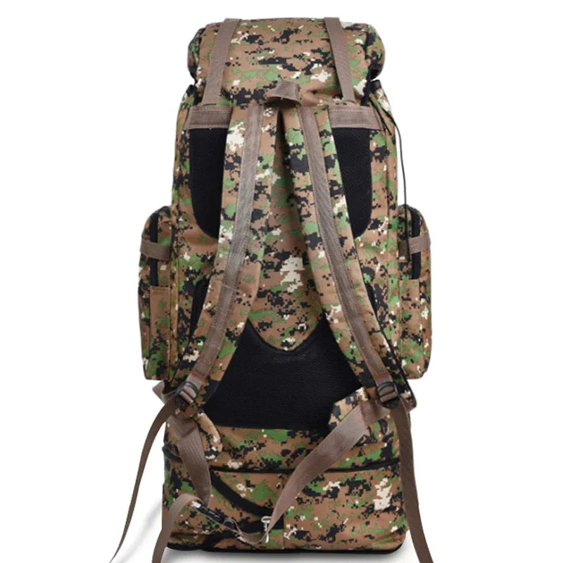 100L Tactical Backpack for Hiking, Camping, and Travel – Molle Bag