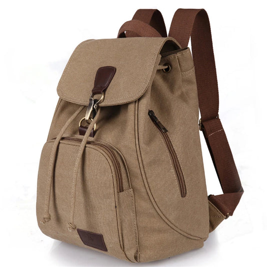 Women’s Canvas Laptop Backpack – Vintage Style Travel Bag for Work, School & Daily Use