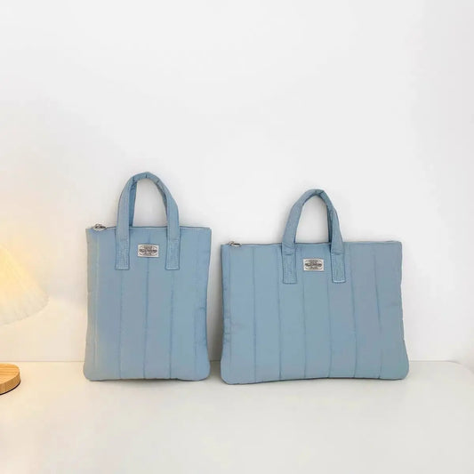 Niedliche, stoßfeste Laptop-Handtasche – Atmungsaktive Hülle mit großem Fassungsvermögen für 11–15 Zoll MacBook, iPad, Lenovo und Xiaomi