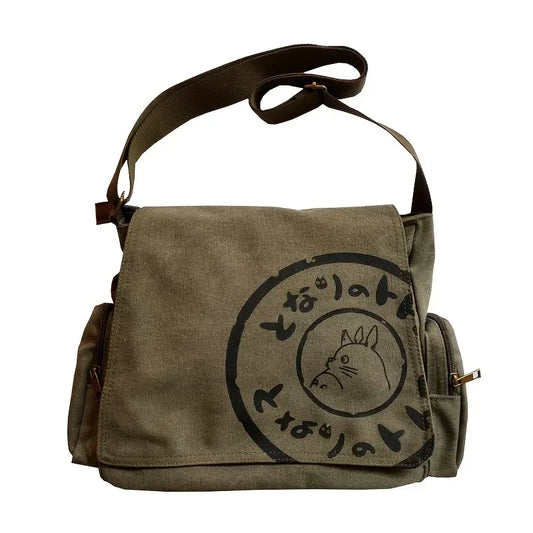 Canvas Women's Handbag Printed Crossbody Tote Bag Shoulder
