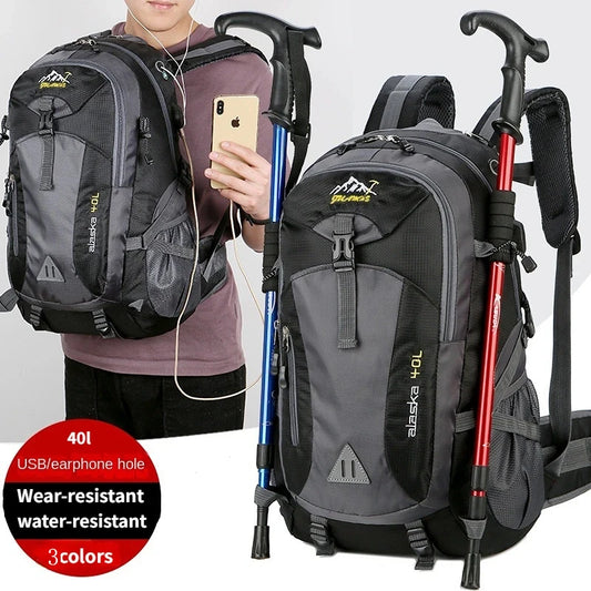 Backpack Hiking Nylon Waterproof Casual Outdoor Travel