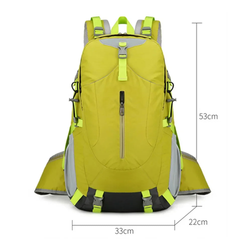 40L wasserdichter Wanderrucksack – Outdoor-Reise-Tagesrucksack für Camping, Trekking &amp; Klettern