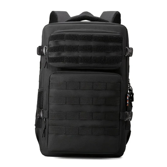 Men’s Tactical Hyrox Backpack – Camouflage Large Capacity Multi-Layer Outdoor Hiking & Camping Bag