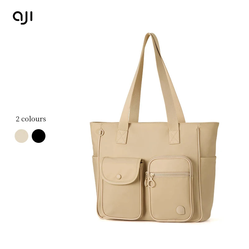Step into 2025 in style! The AJI New Tote Bag for Women is lightweight, waterproof, and fashion-forward – with room for everything and sass to spare. Perfect for daily chic, rain or shine!