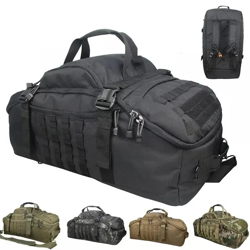 LQARMY Taktischer Reiserucksack 60L/80L – Wander-, Camping- und Reiserucksack für Herren