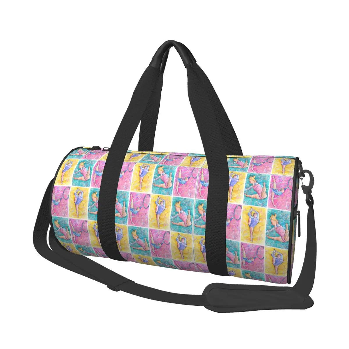 Girl Gymnastics Gym Bag Oxford Sports Bags Large Travel Design